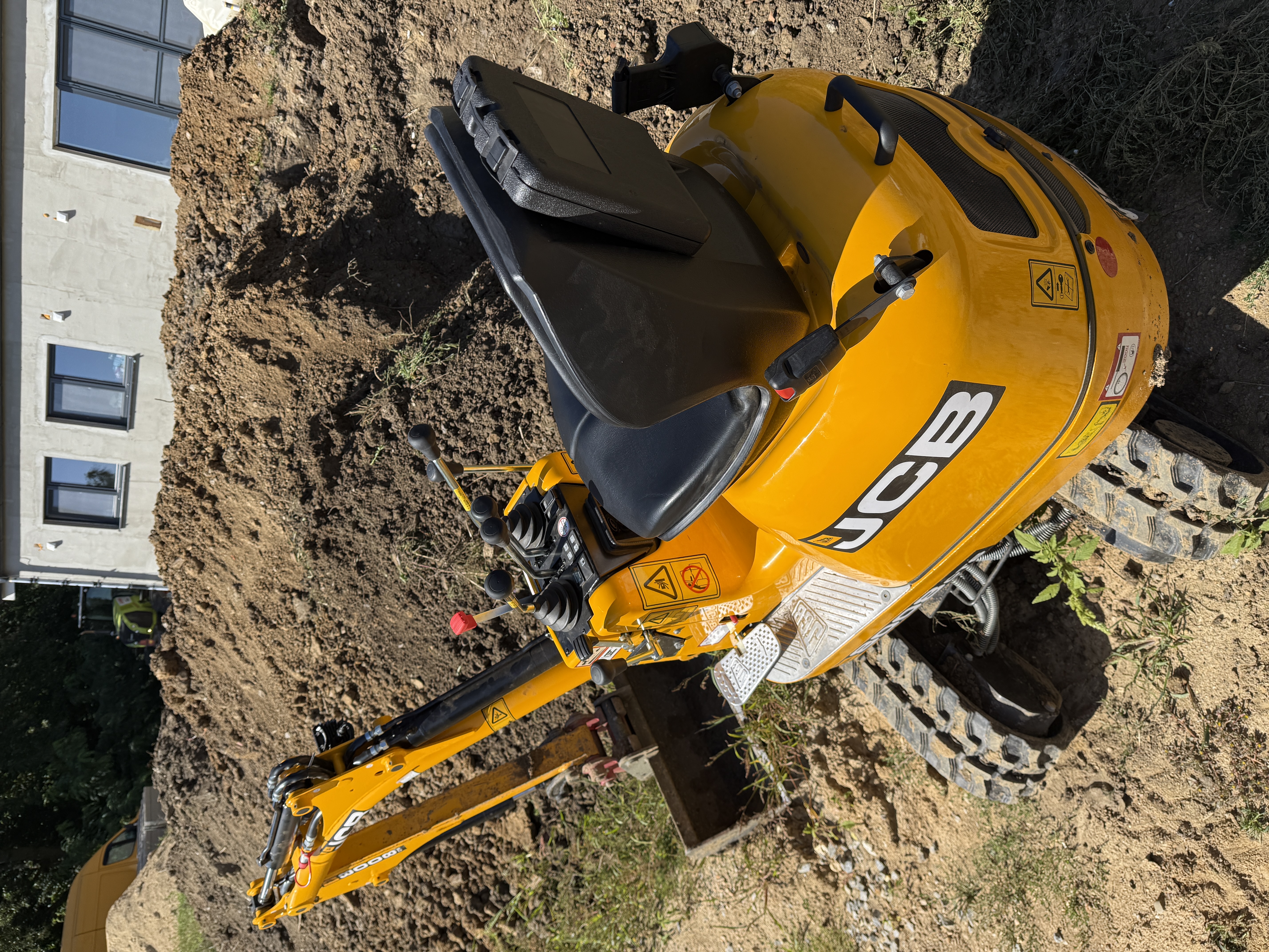 Minibagr – detail lžíce